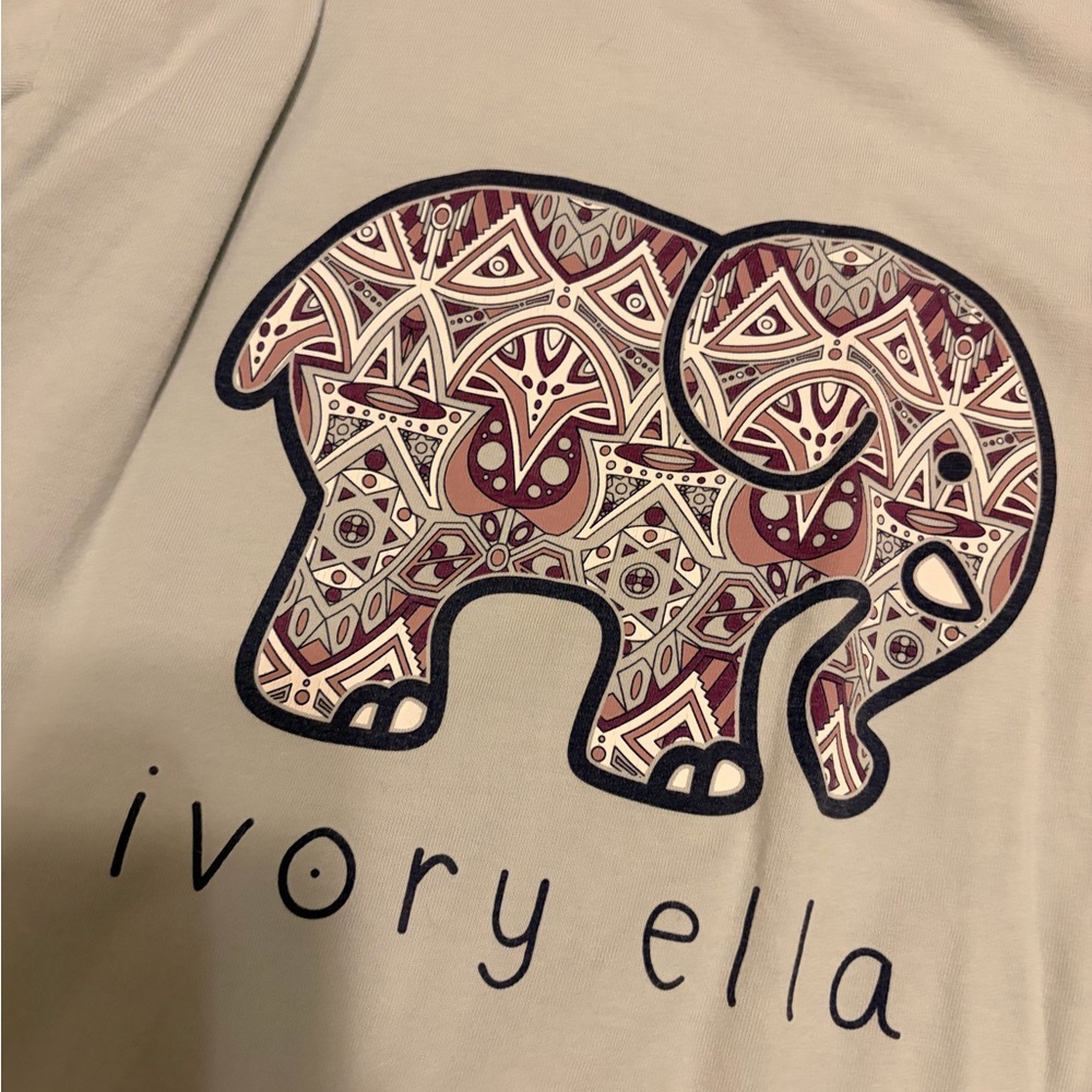 Ivory Ella Light Blue Tee with Pocket
